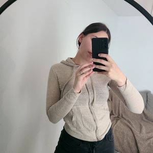 AEROPOSTALE long sleeve zip up sweater